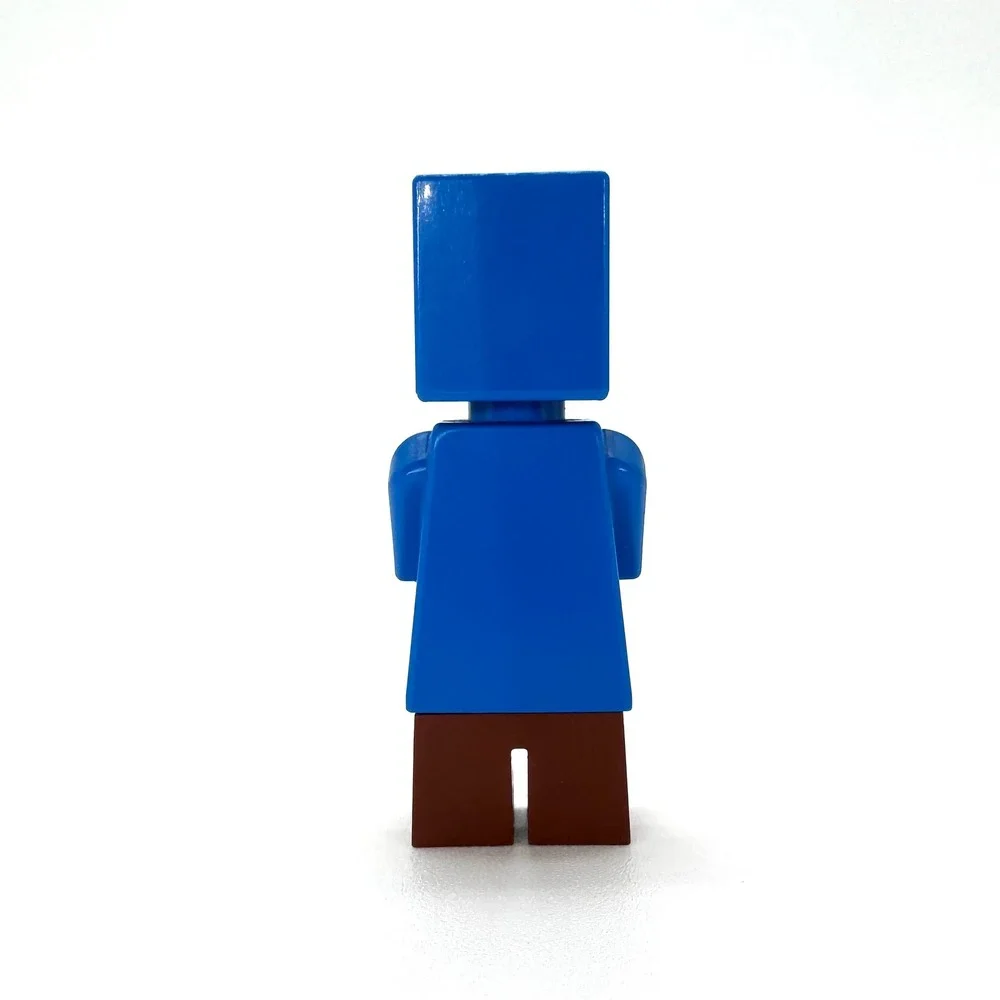 LEGO Minecraft Wandering Trader Minifigure Blue Robe Villager 21167 - Picture 3 of 7
